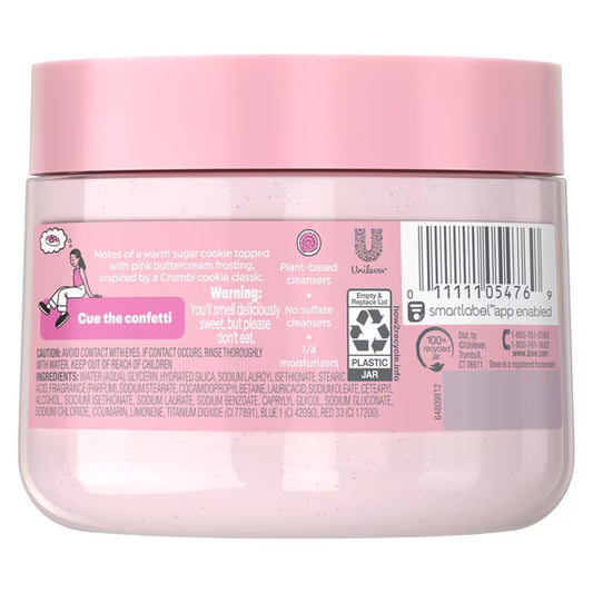 Dove x Crumbl Confetti Cake Body Scrub