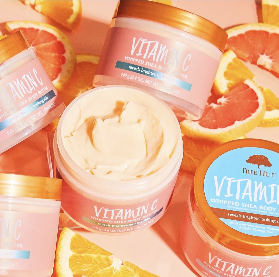 Tree Hut Whipped Shea Body Butter Vitamin C 240g