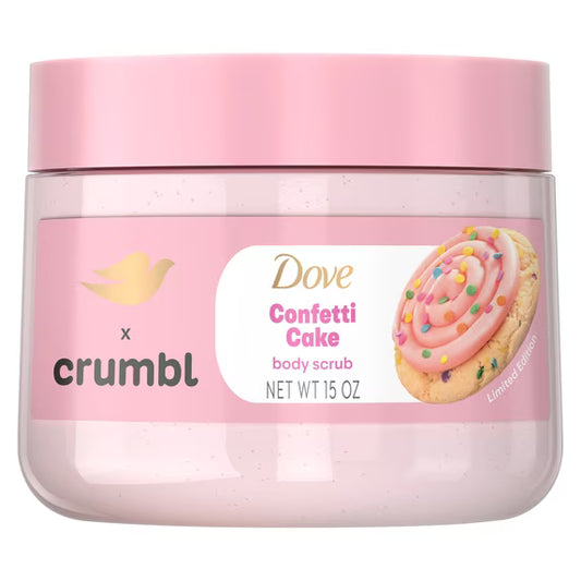 Dove x Crumbl Confetti Cake Body Scrub