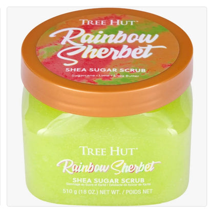 Tree Hut Shea Sugar Scrub Rainbow Sherbet 510g