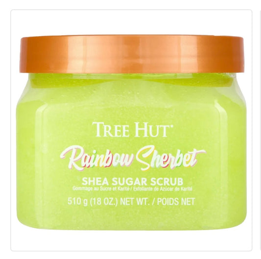Tree Hut Shea Sugar Scrub Rainbow Sherbet 510g